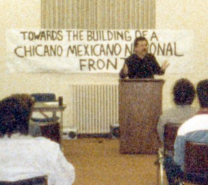 1989 Conference To Build A Frente Chicano Mexicano.