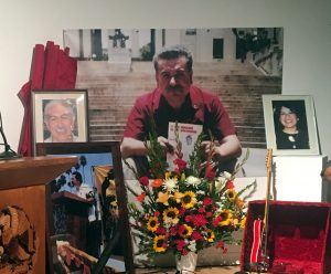 Honoring the memory of compañeros Ernesto Bustillos, Marco Anguiano, and compañera Patricia Marín